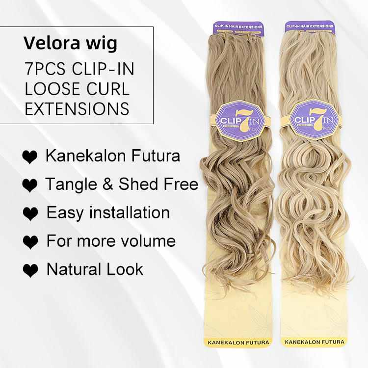 Blonde Loose Curly Hair Synthetic