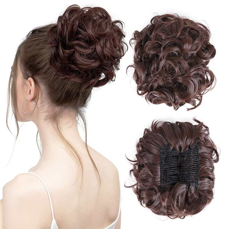 Cheval Clip Pour Cheveux Afro Chignon