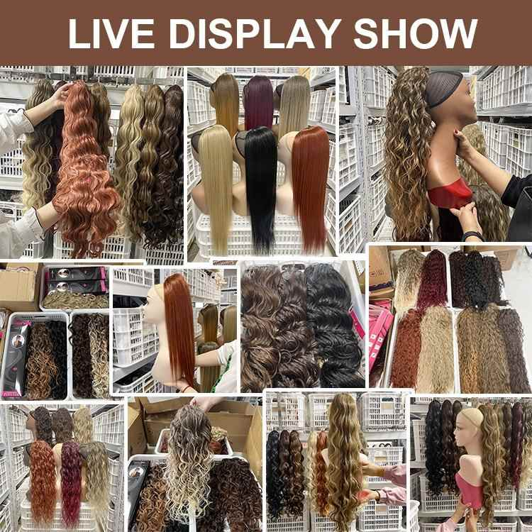 Drawstring Ponytail Extension for Black Women