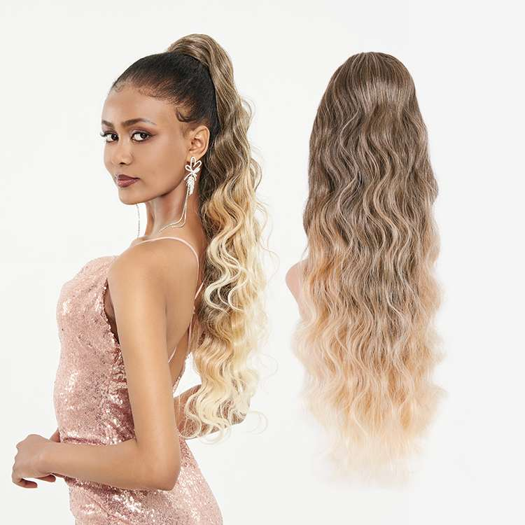 Drawstring Ponytail Synthetic Hair Extensions