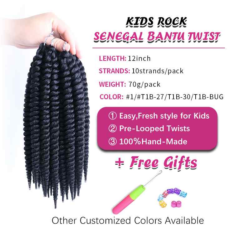 Faux Locs Jumbo Senegalese Bantu Ombre Mambo