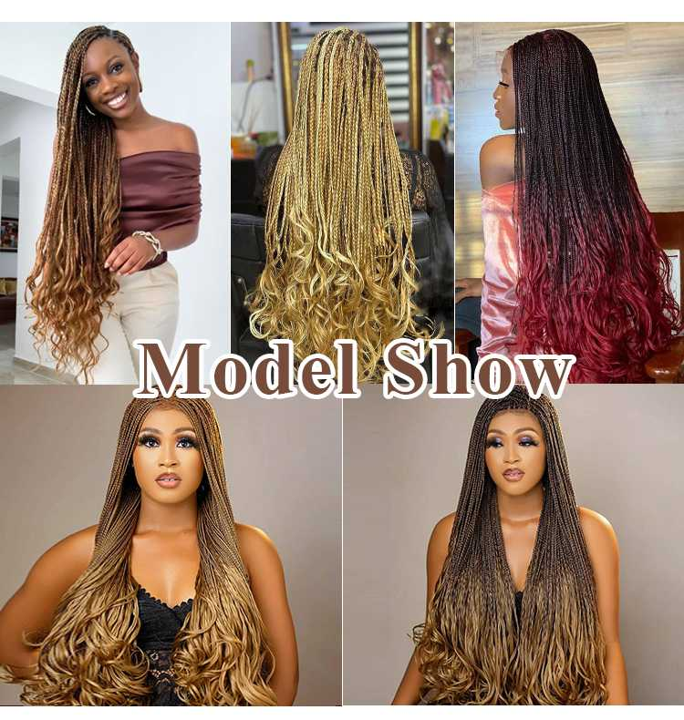 French Curl Braiding Hair Extensions