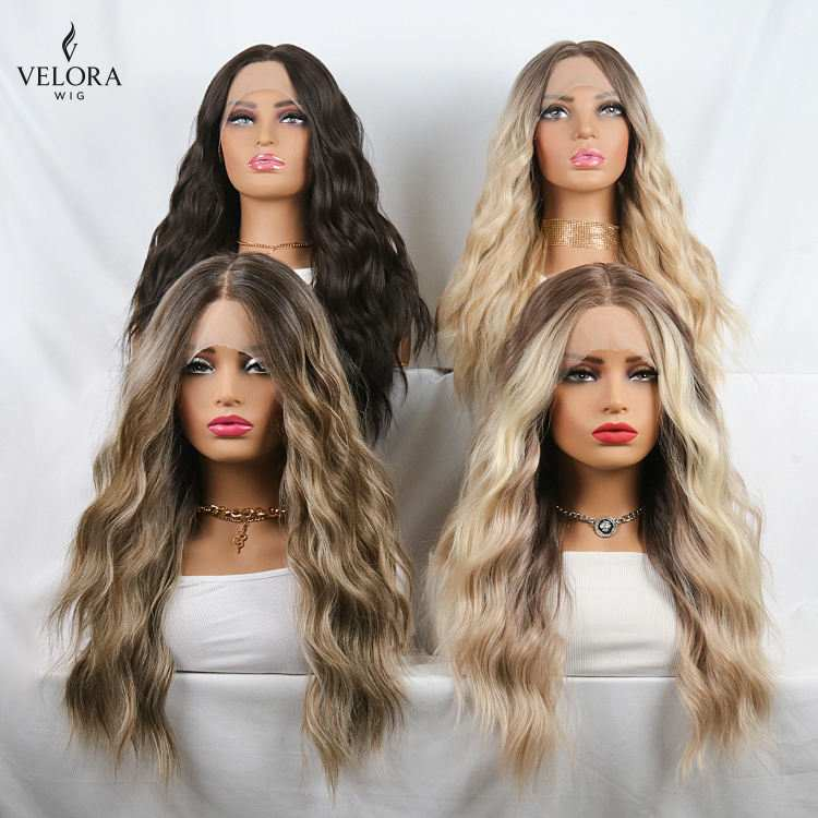 Front Synthetic Hair Wigs for White Women