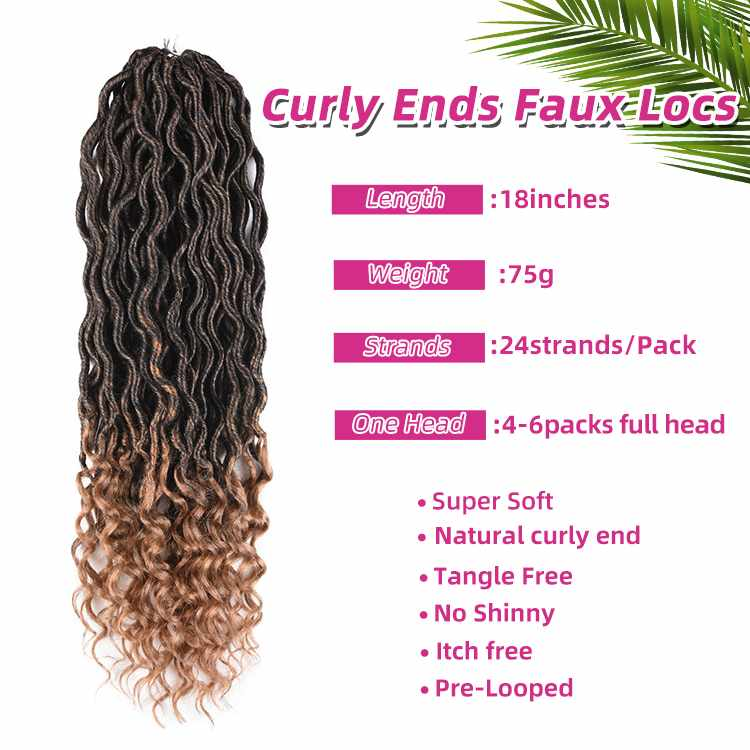 Goddess Faux Locs Crochet