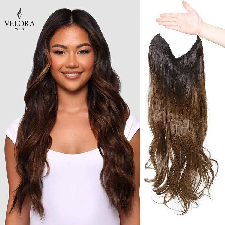 Halo Hair Extensions Kanekalon