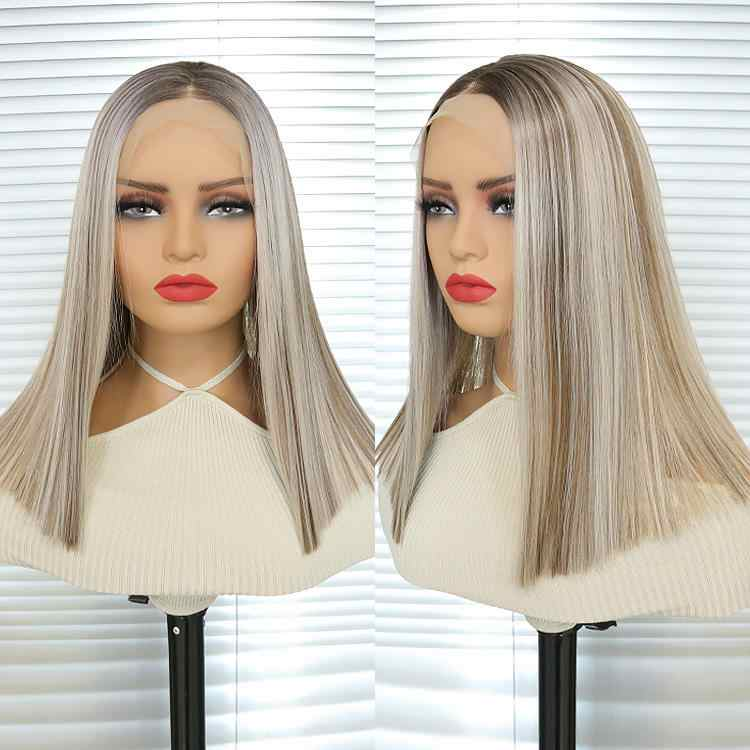 Kanekalon Futura Fiber Double Drawn Short Bone Straight Bobo Bob