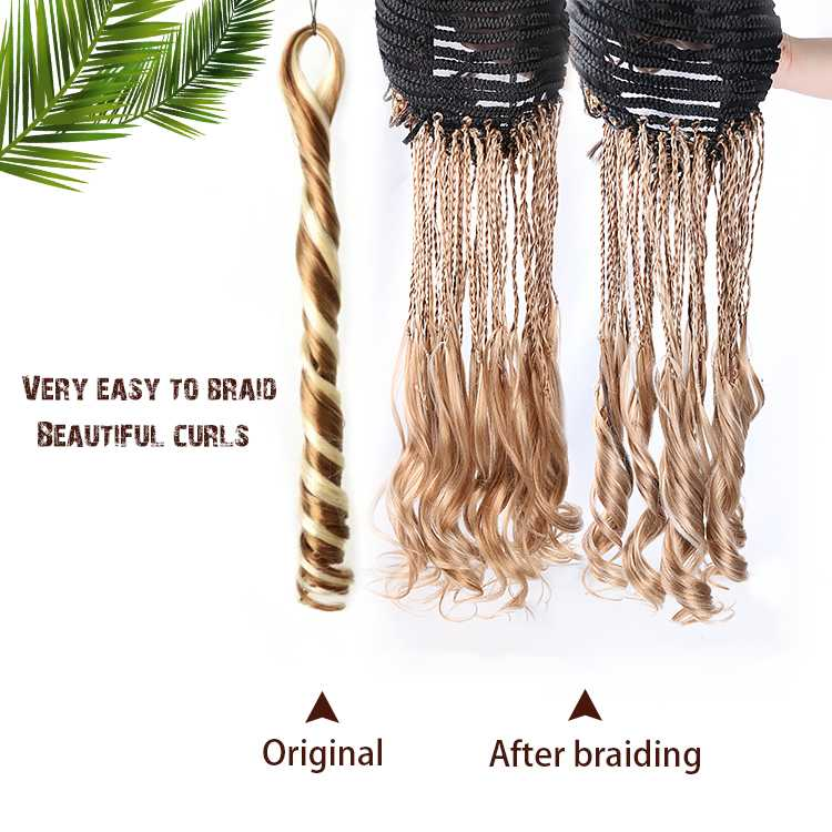 Kanekalon Loose Wave Spiral Curly