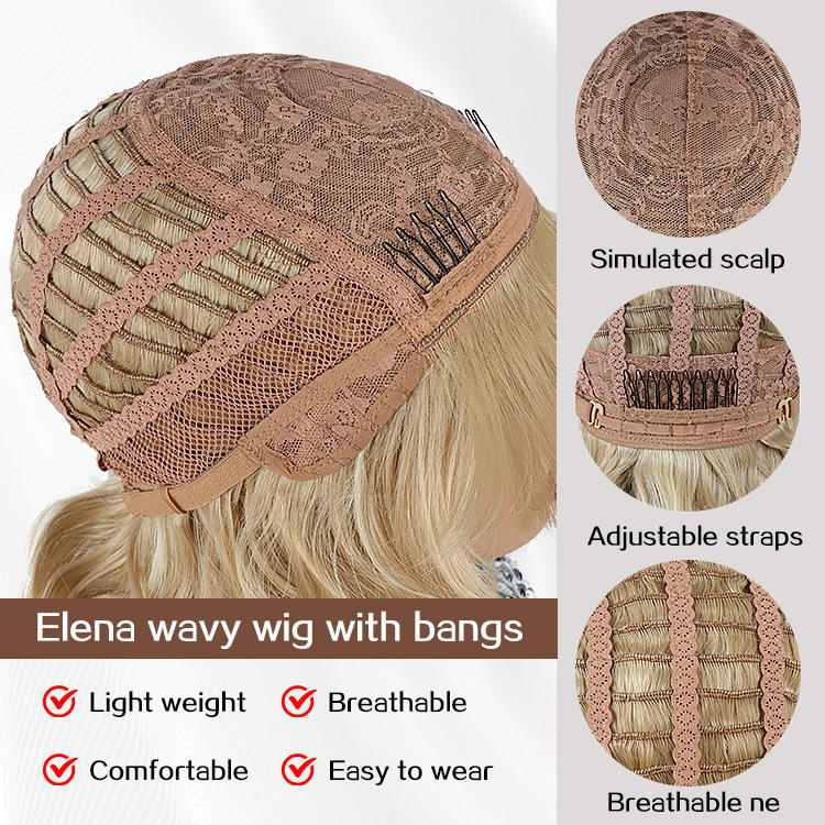 Kanekalon Premium High Quality High Temperature Fiber Wavy wig