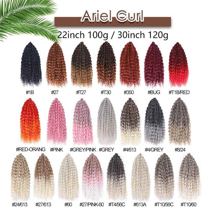 Synthetic Braiding Ariel Curl Hair