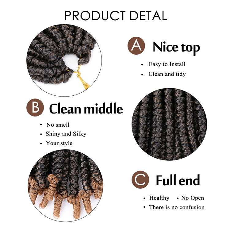 Synthetic Crochet Braiding Hair