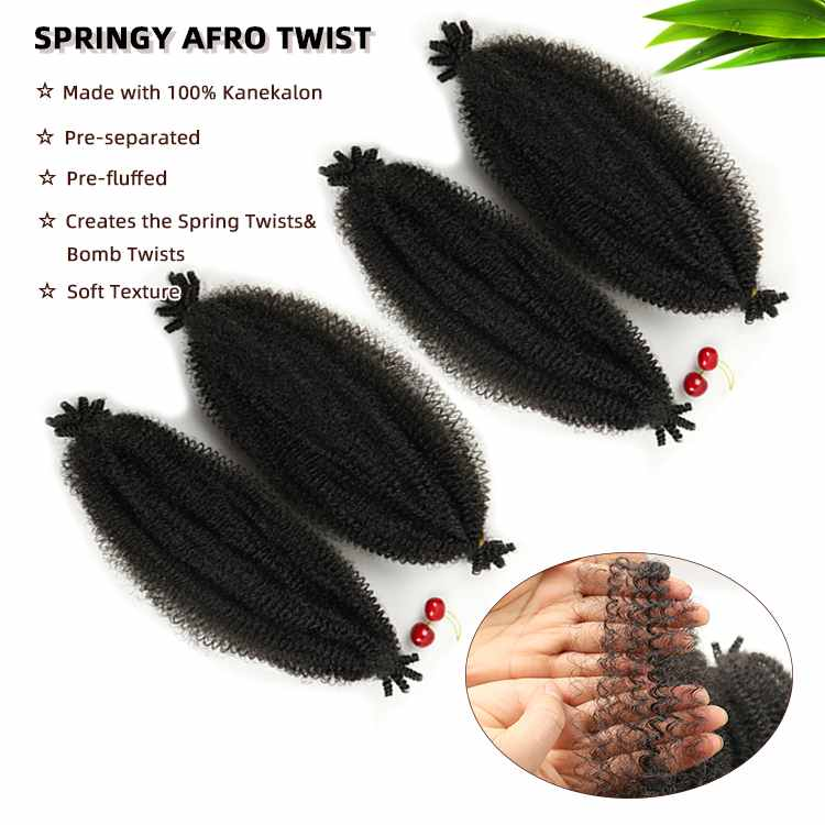 Synthetic Crochet Braiding Hair Extensions