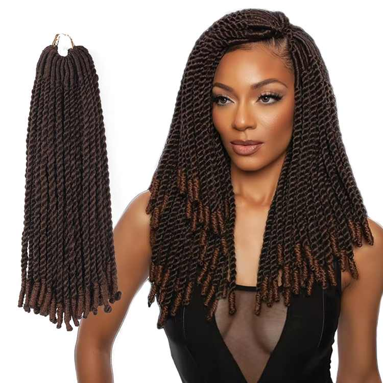Synthetic Crochet Braiding Hair Invisible Locs
