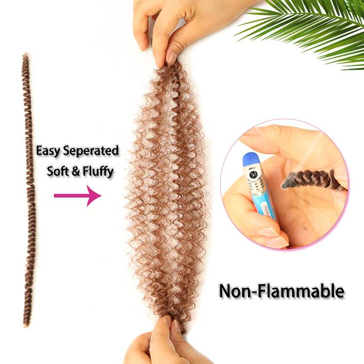 Spring twist crochet braiding hair