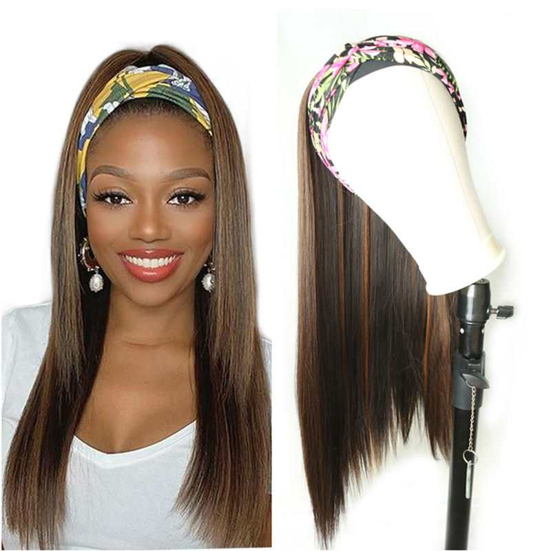 Synthetic Headband Wig