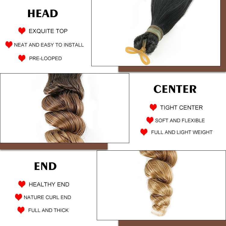Synthetic Pre Stretched Spiral Curly Silky