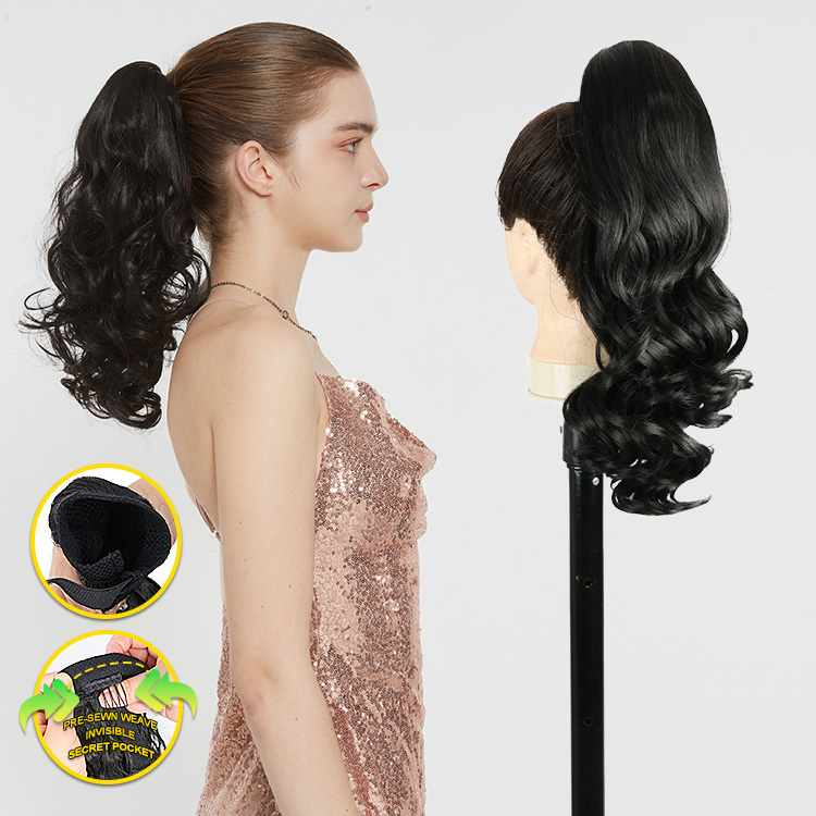 Synthetic Wrap Around Ponytail