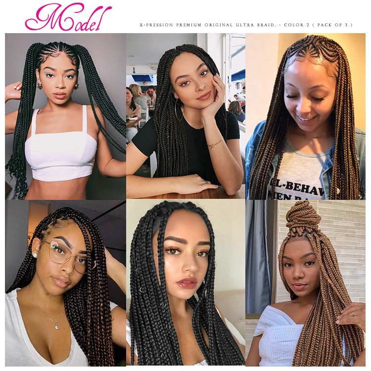 82-inch Kanekalon ultra braiding hair for wholesale orders