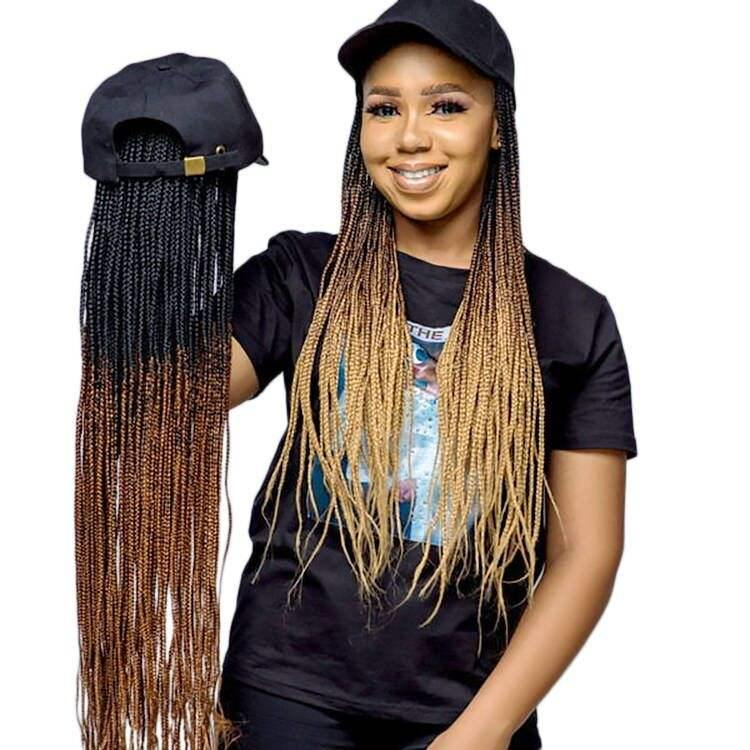 Women Hat With Hair